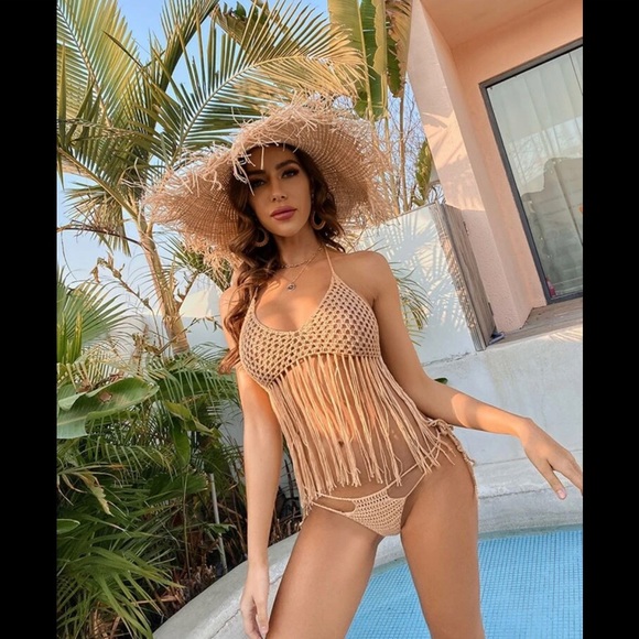 Sexy Crochet fringe bikini - Picture 4 of 6